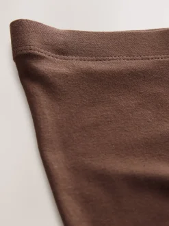 Chocolate Brown Jersey Cycle Shorts