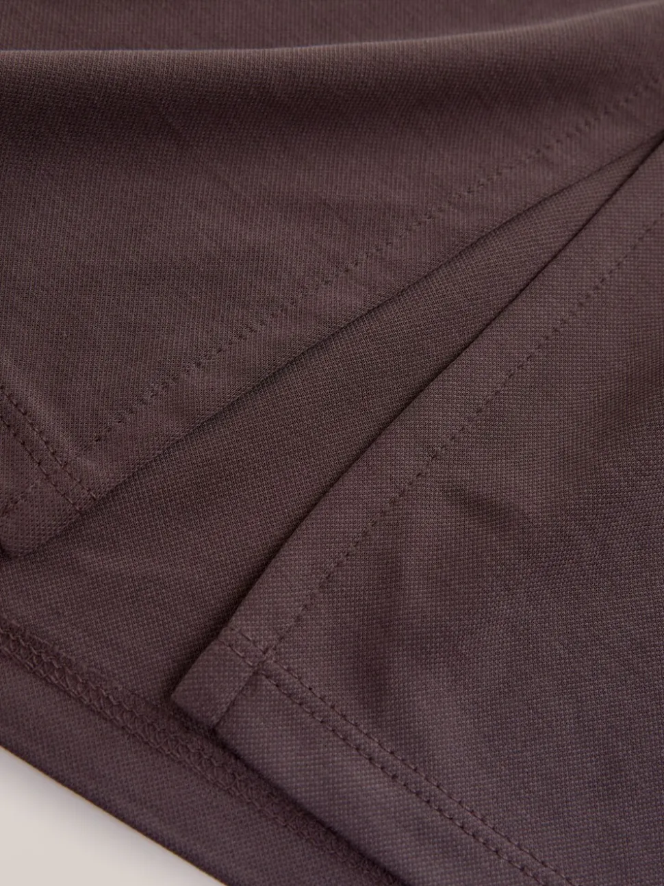 Chocolate Brown Maternity Short Sleeve Dress