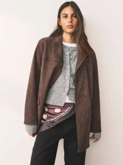 Chocolate Brown Polka Dot Satin Square Scarf