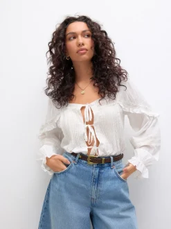 Chocolate Brown Skinny PU Domed Stud Belt