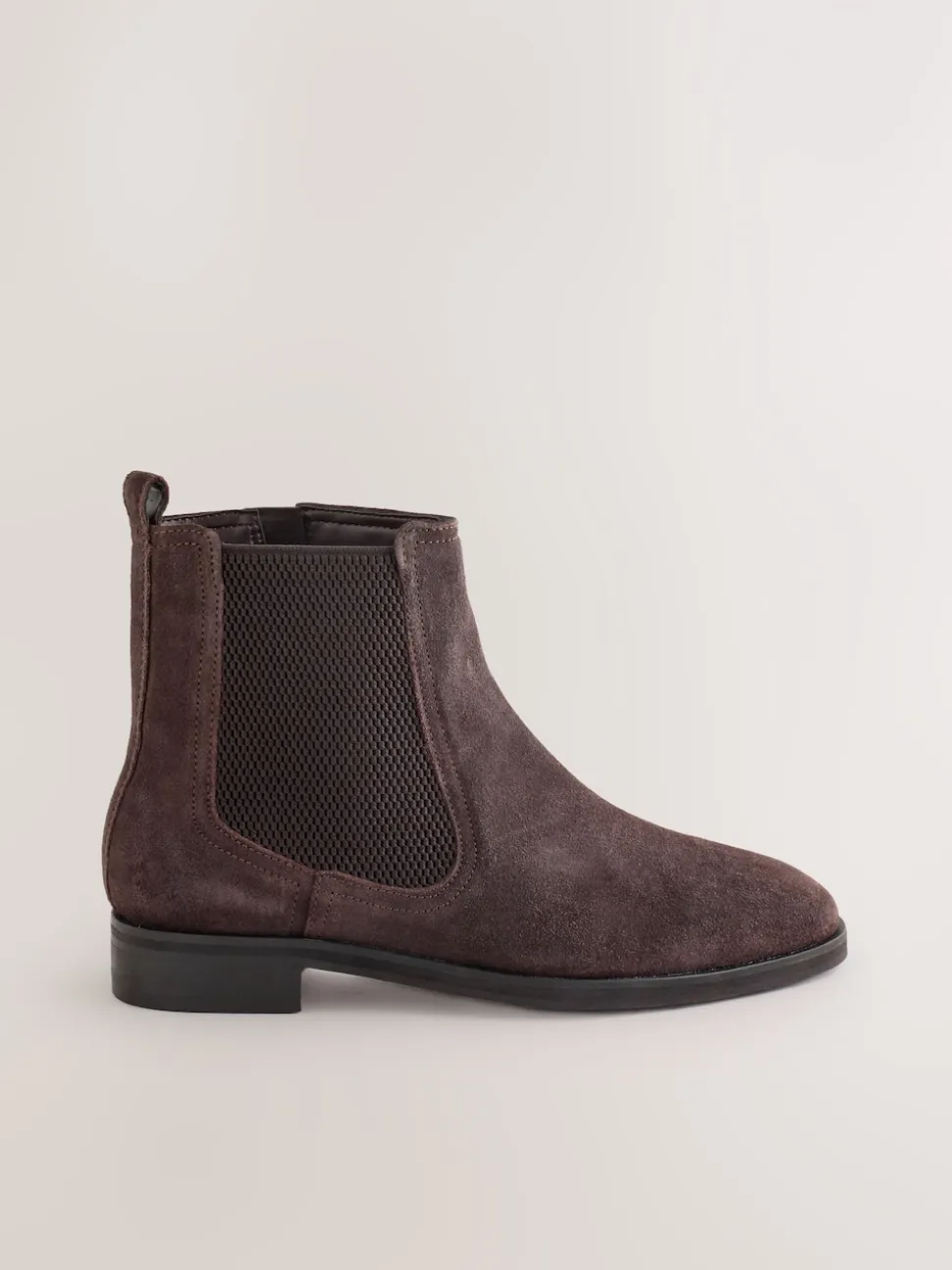 Chocolate Brown Suede Standard/Wide Fit Forever Comfort® Chelsea Ankle Boots
