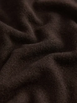 Chocolate Brown Supersoft V-Neck Cardigan With Pockets