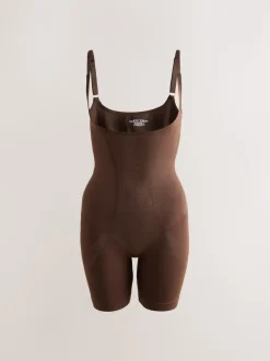 Chocolate Nude Firm Tummy Control Wear Your Own Bra Body