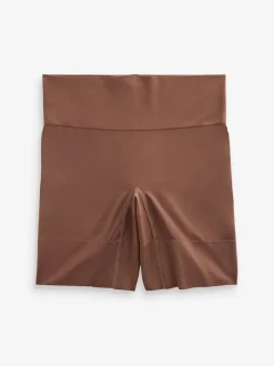Chocolate Nude Seamless Smoothing Anti-Chafe Shorts 2 Pack