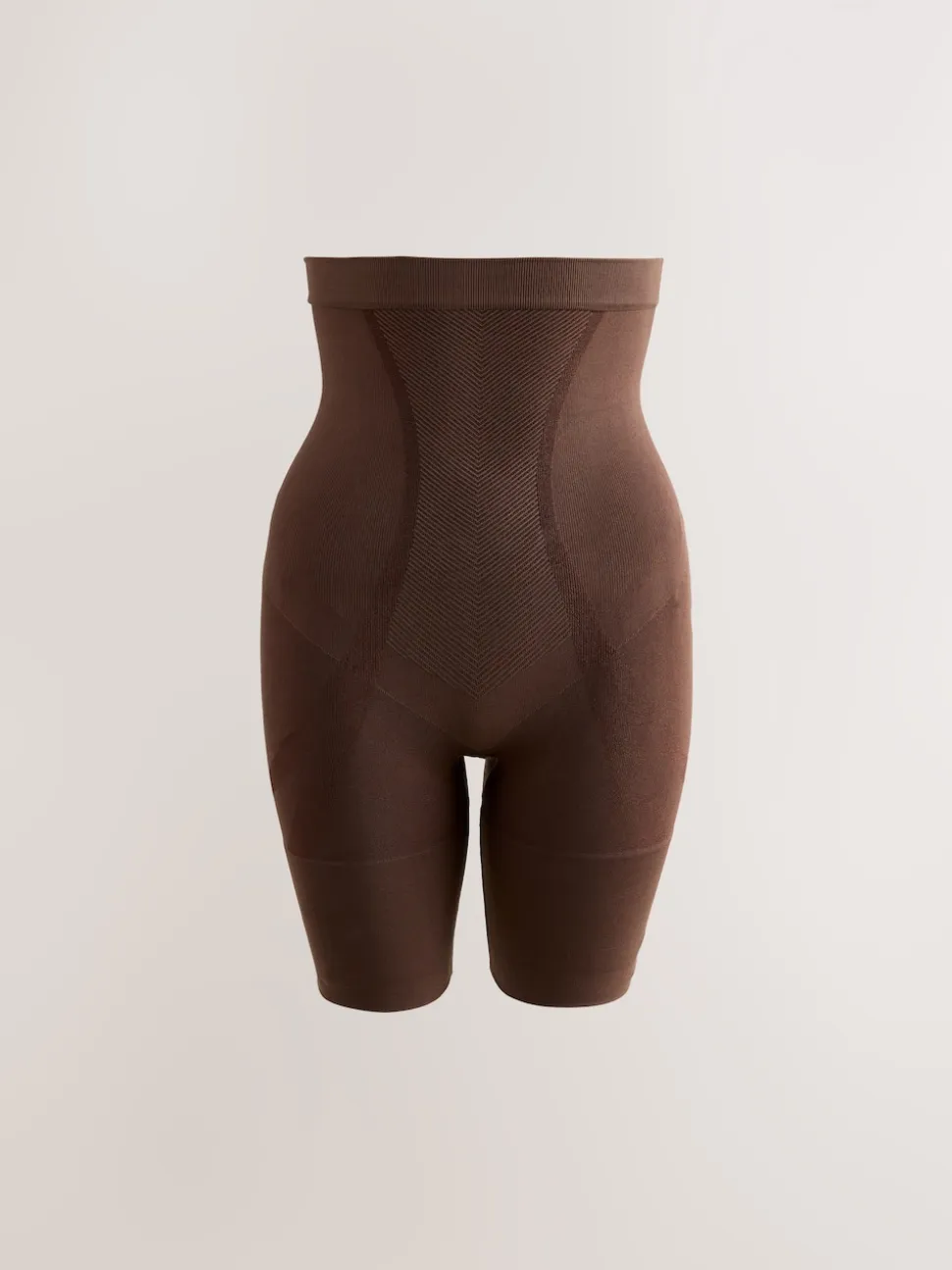 Chocolate Nude Thigh Smoother Short Seamless Firm Tummy Control Shaping Briefs