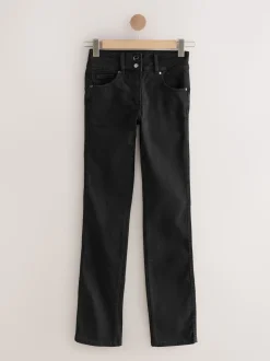 Clean Black Lift, Slim And Shape Bootcut Jeans