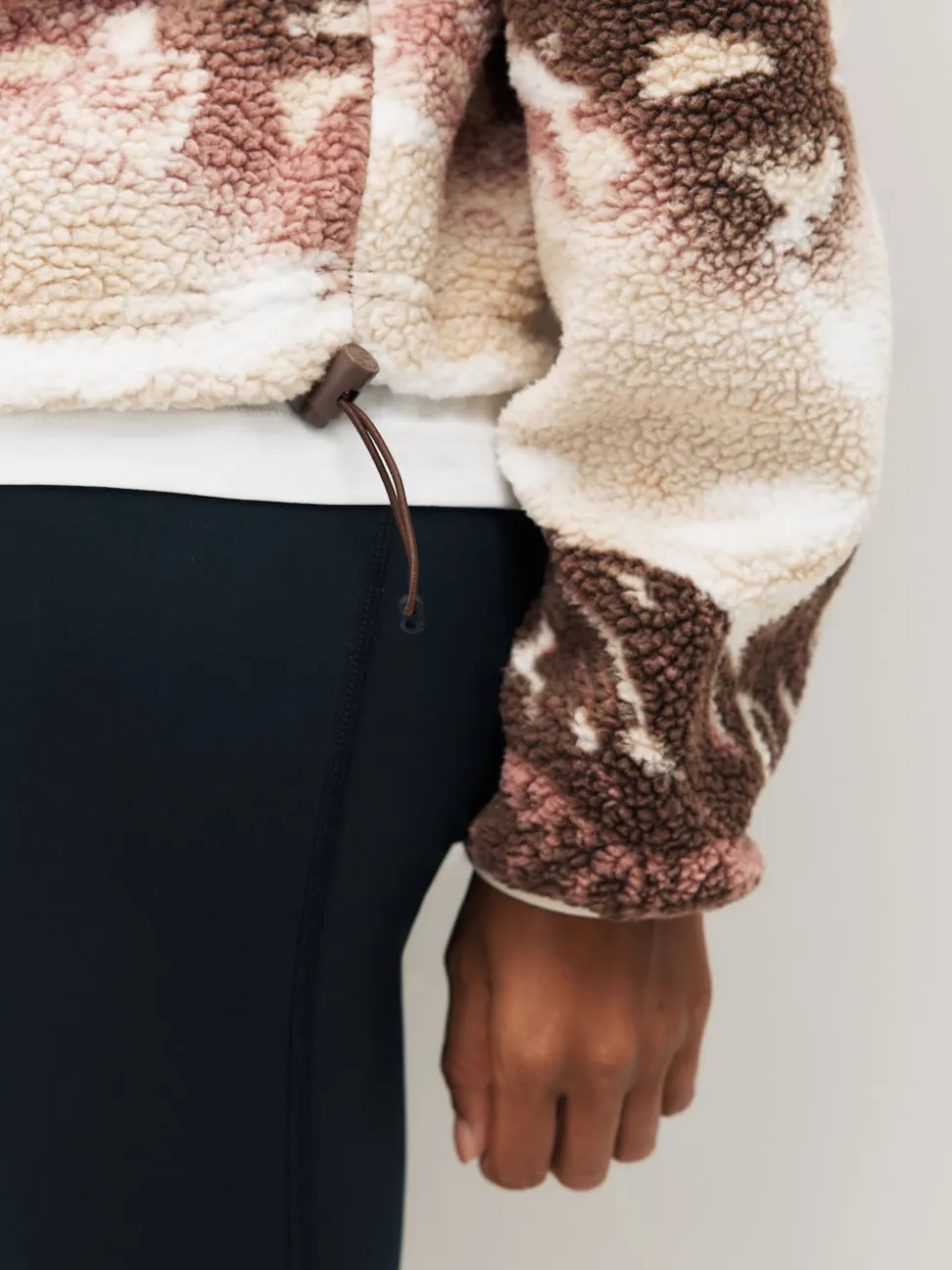Columbia Helvetia™ II Printed Cropped Half Snap Fleece