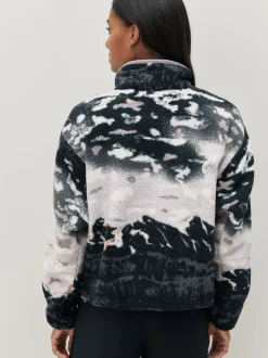 Columbia Helvetia™ II Printed Cropped Half Snap Fleece