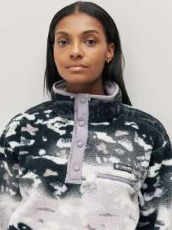 Columbia Helvetia™ II Printed Cropped Half Snap Fleece