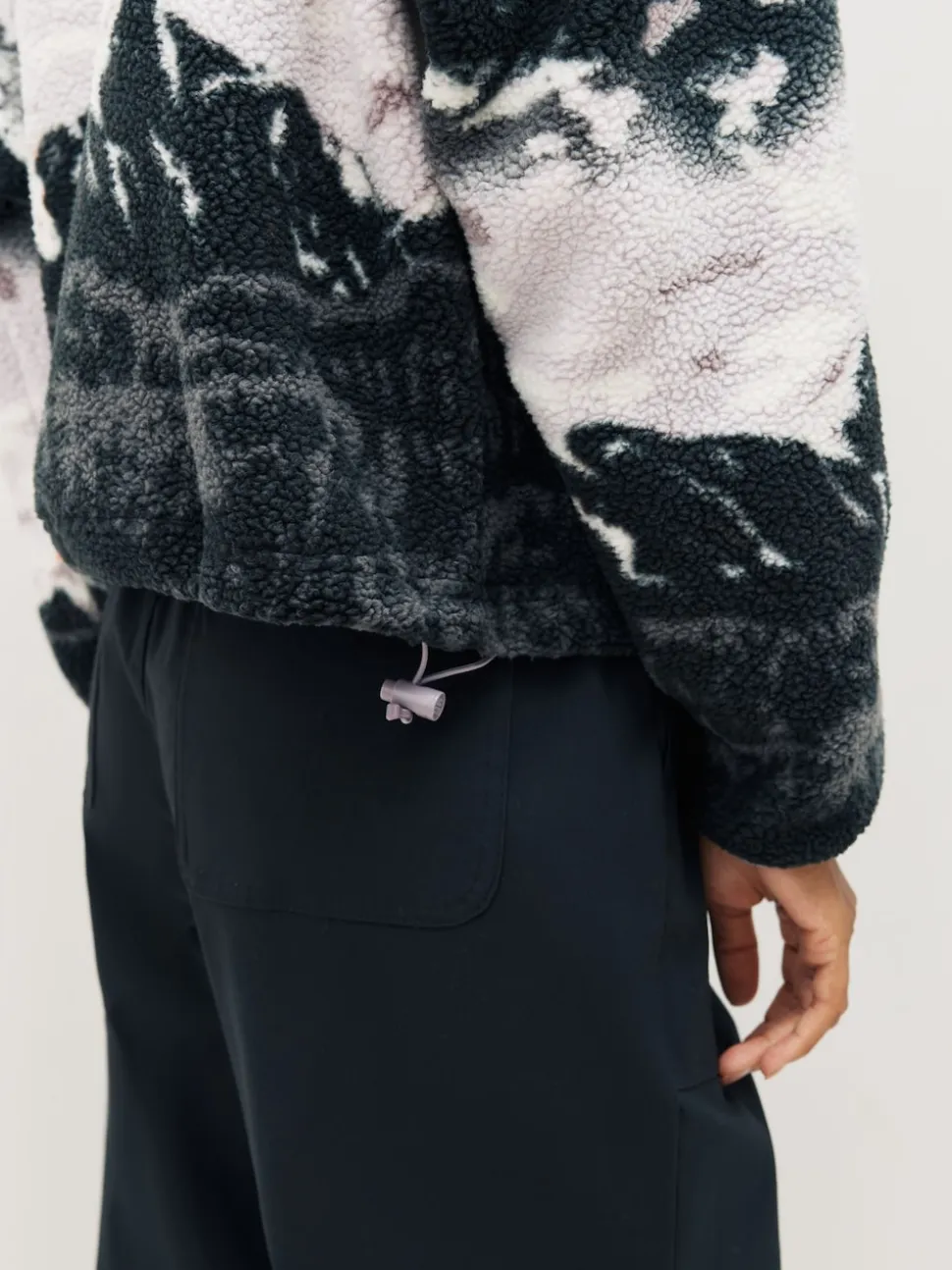 Columbia Helvetia™ II Printed Cropped Half Snap Fleece
