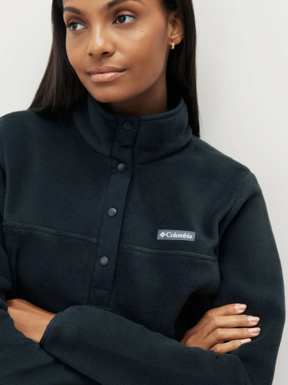 Columbia Womens Benton Springs Half Snap Pullover Fleece