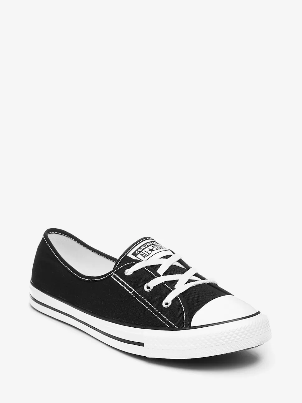Converse Black Ballet Lace Trainers