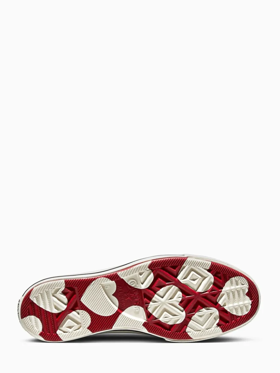 Converse Black Chuck Taylor Lift Heart Detail Low Trainers