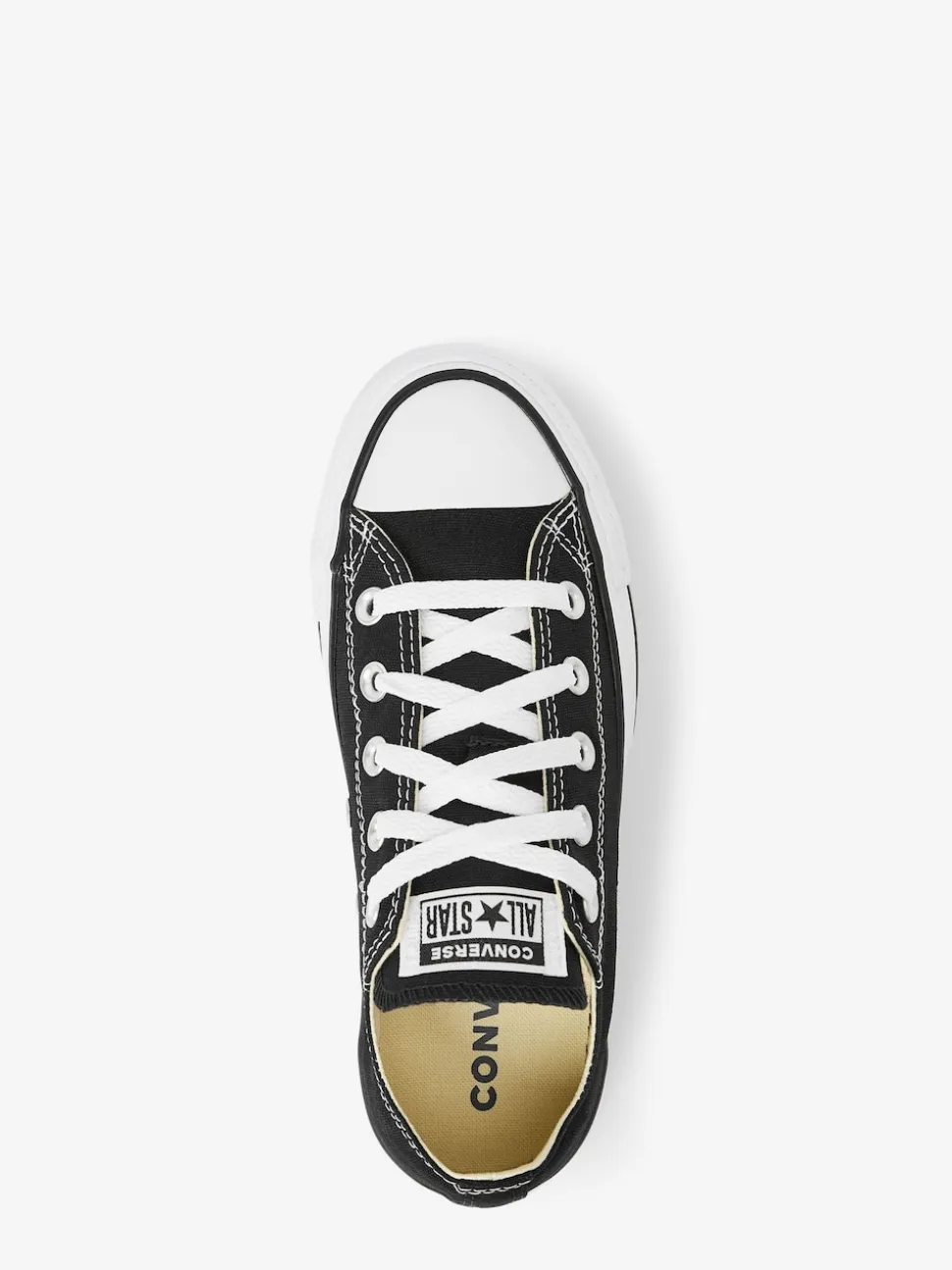 Converse Black Wide Fit Chuck Taylor All Star Ox Trainers