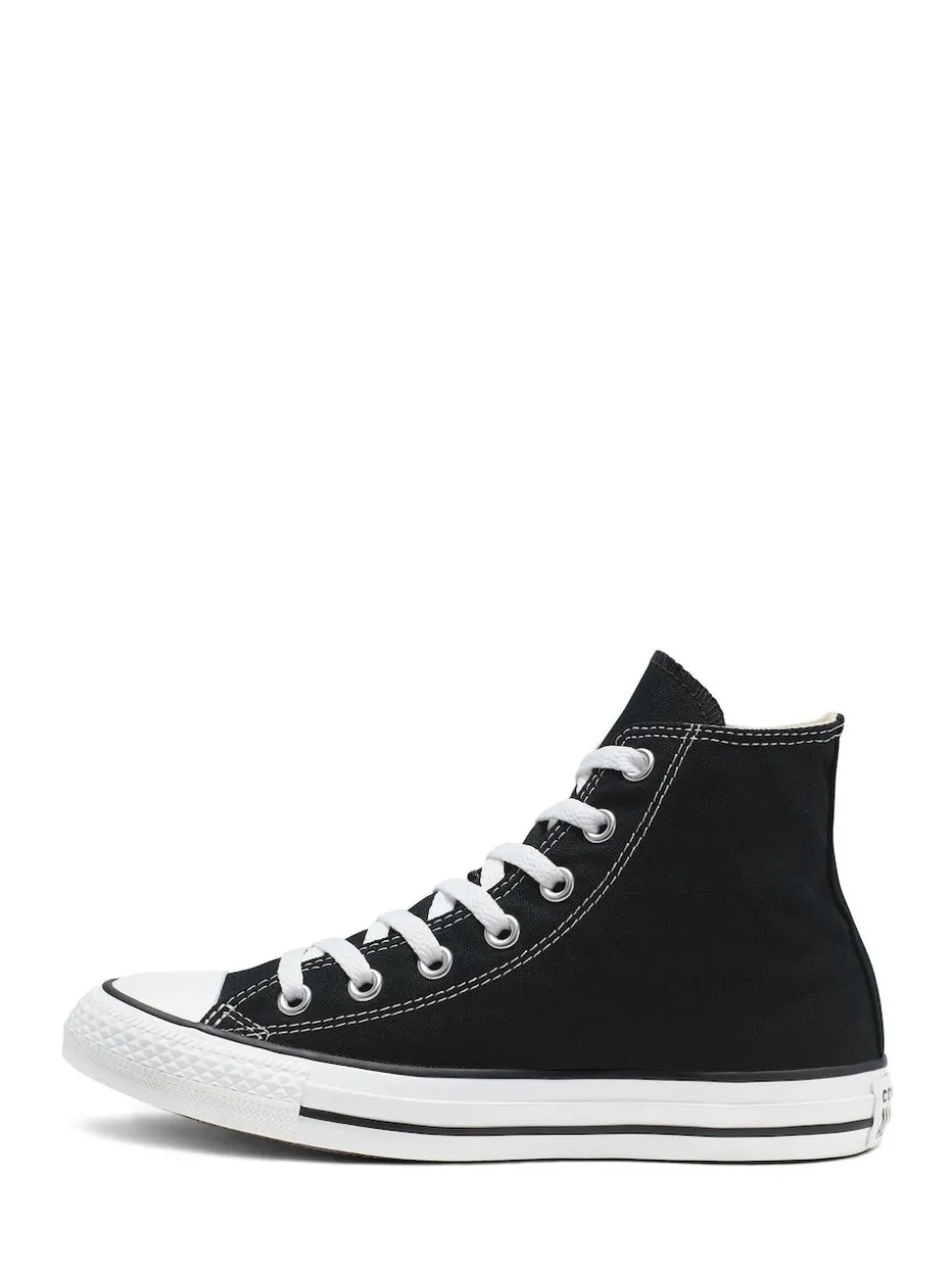 Converse Black/White Wide Fit Chuck Taylor All Star High Trainers