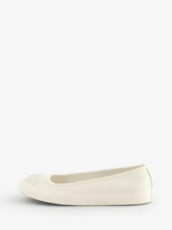 Converse Cream Chuck Taylor All Star Dainty Ballerina Trainers