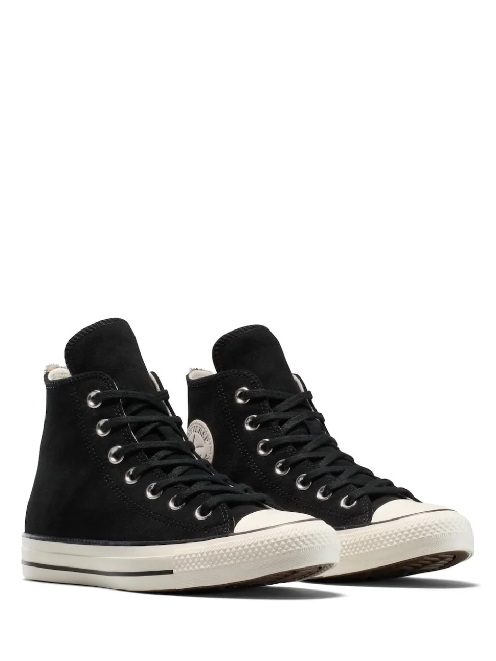 Converse Leopard Black Chuck Taylor Suede All Over High Trainers