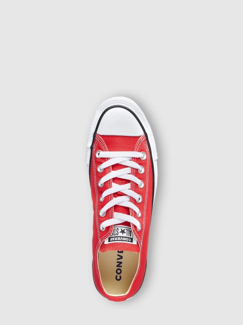 Converse Red Standard Fit Chuck Taylor All Star Ox Trainers