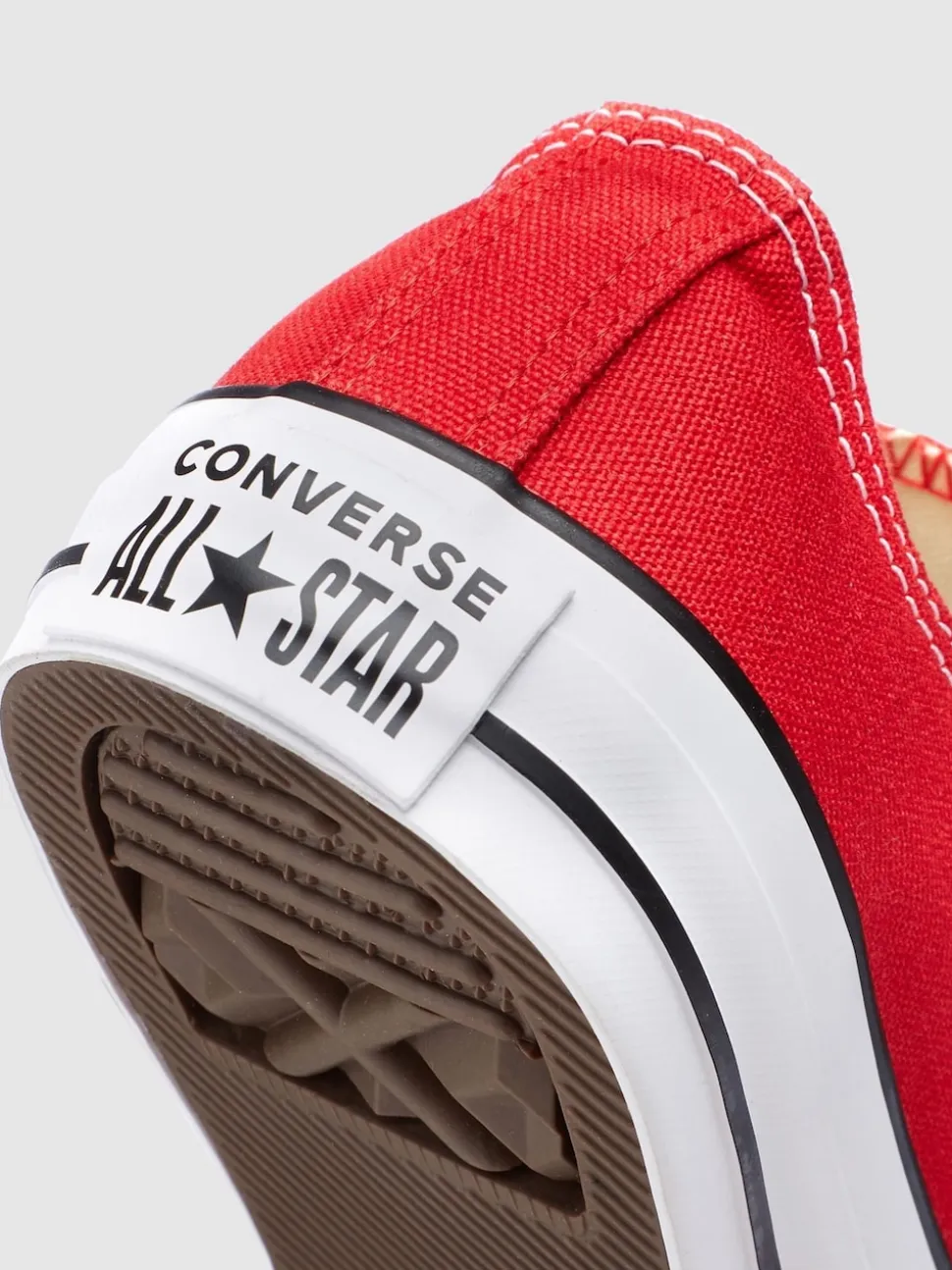 Converse Red Standard Fit Chuck Taylor All Star Ox Trainers