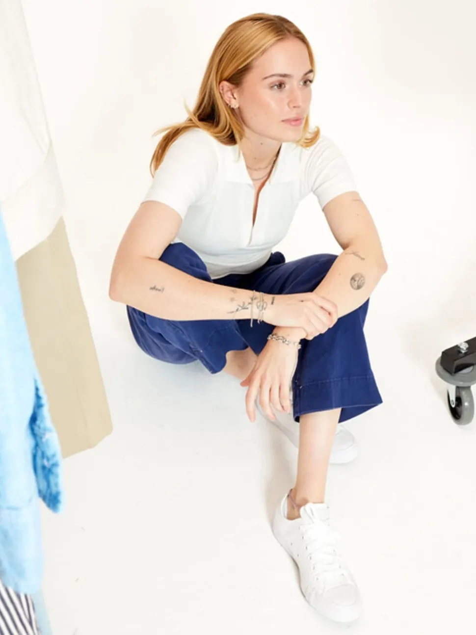 Converse White Chuck Ox Trainers