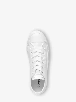 Converse White Chuck Taylor All Stars Leather Ox Trainers