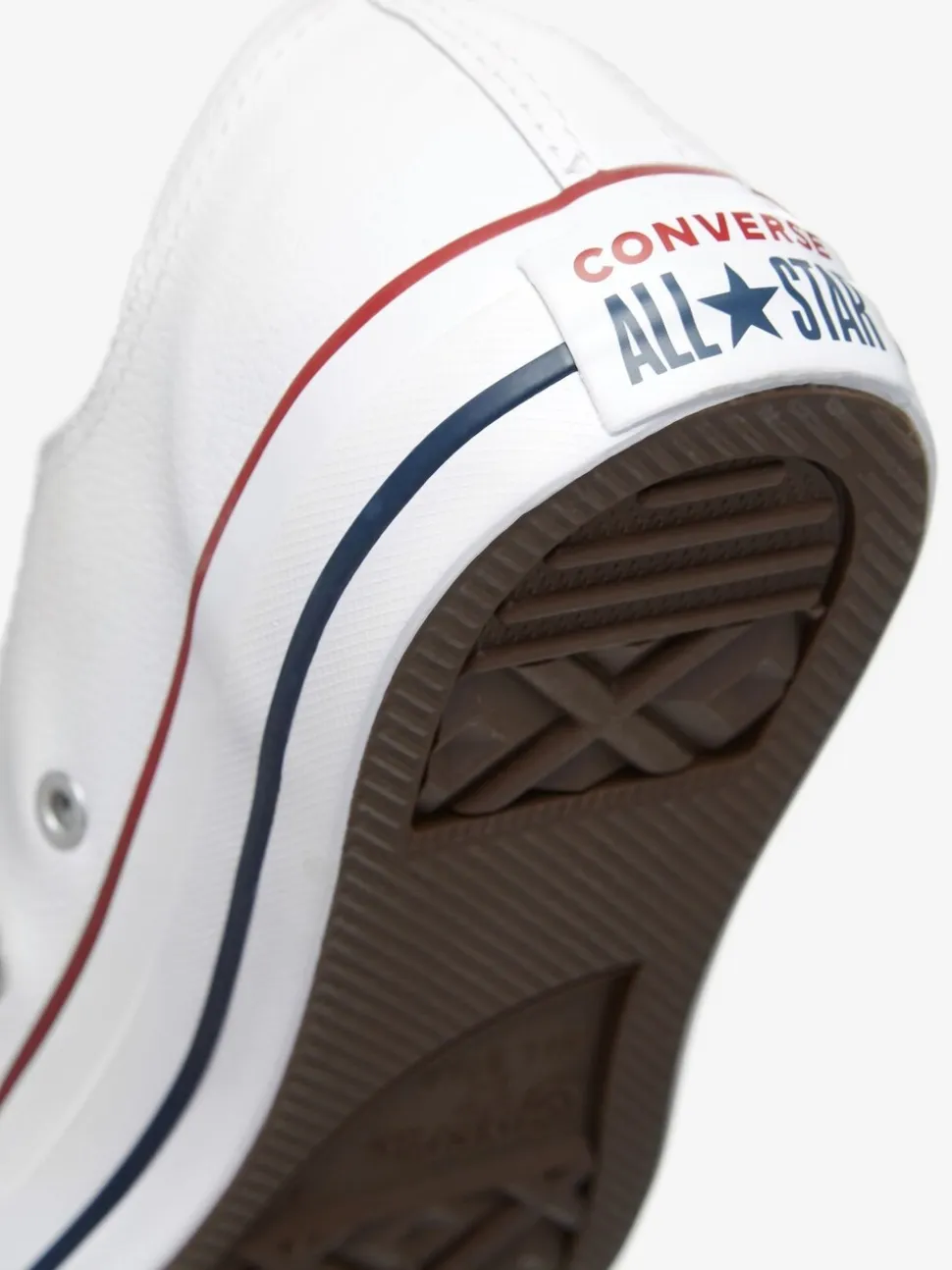 Converse White Leather Ox Trainers