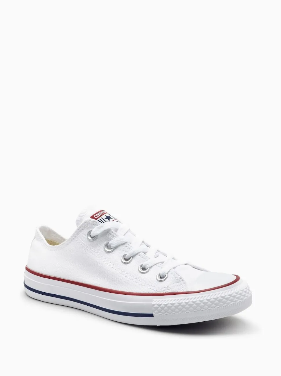 Converse White Standard Fit Chuck Taylor All Star Ox Trainers