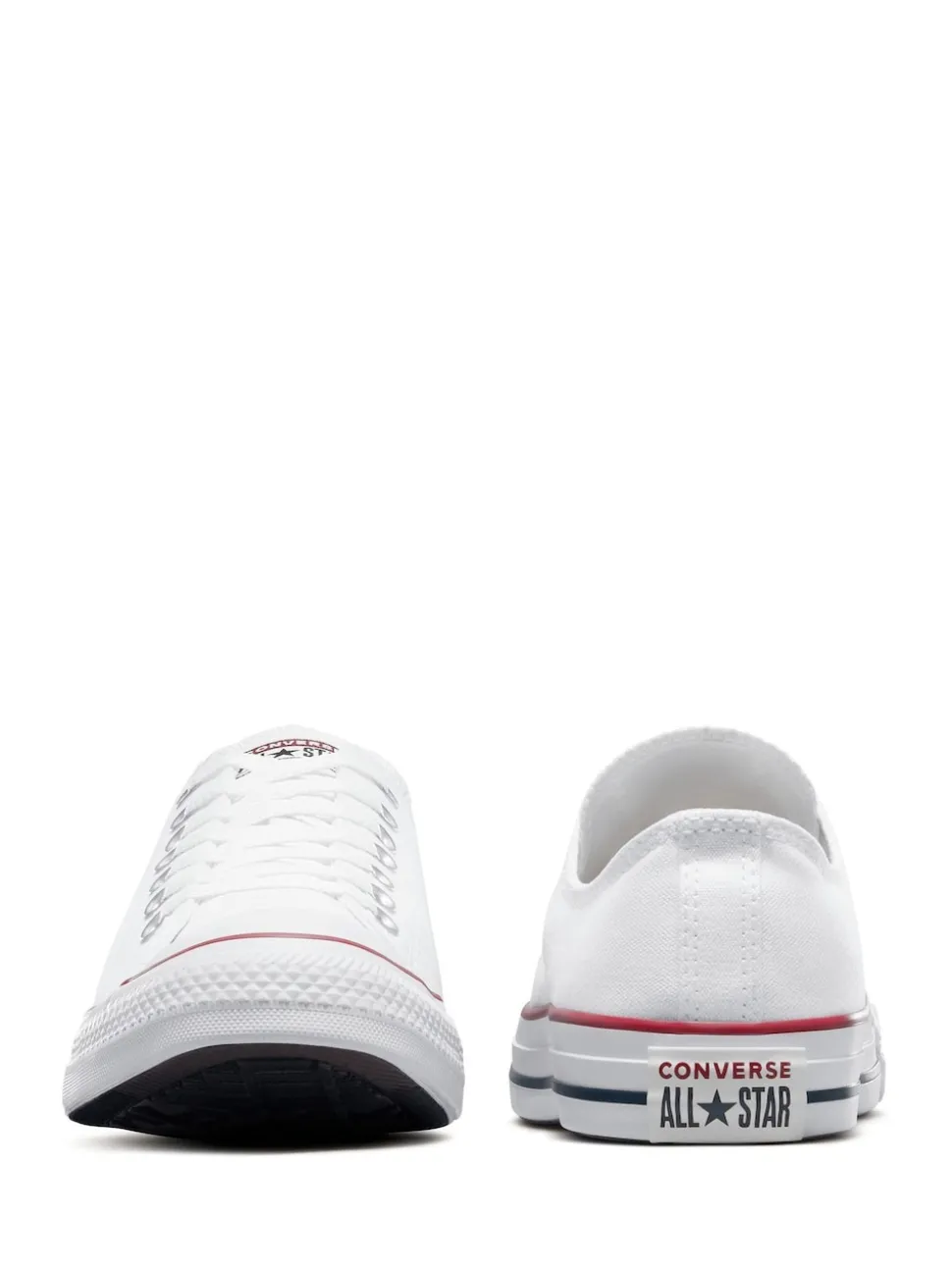 Converse White Standard Fit Chuck Taylor All Star Ox Trainers