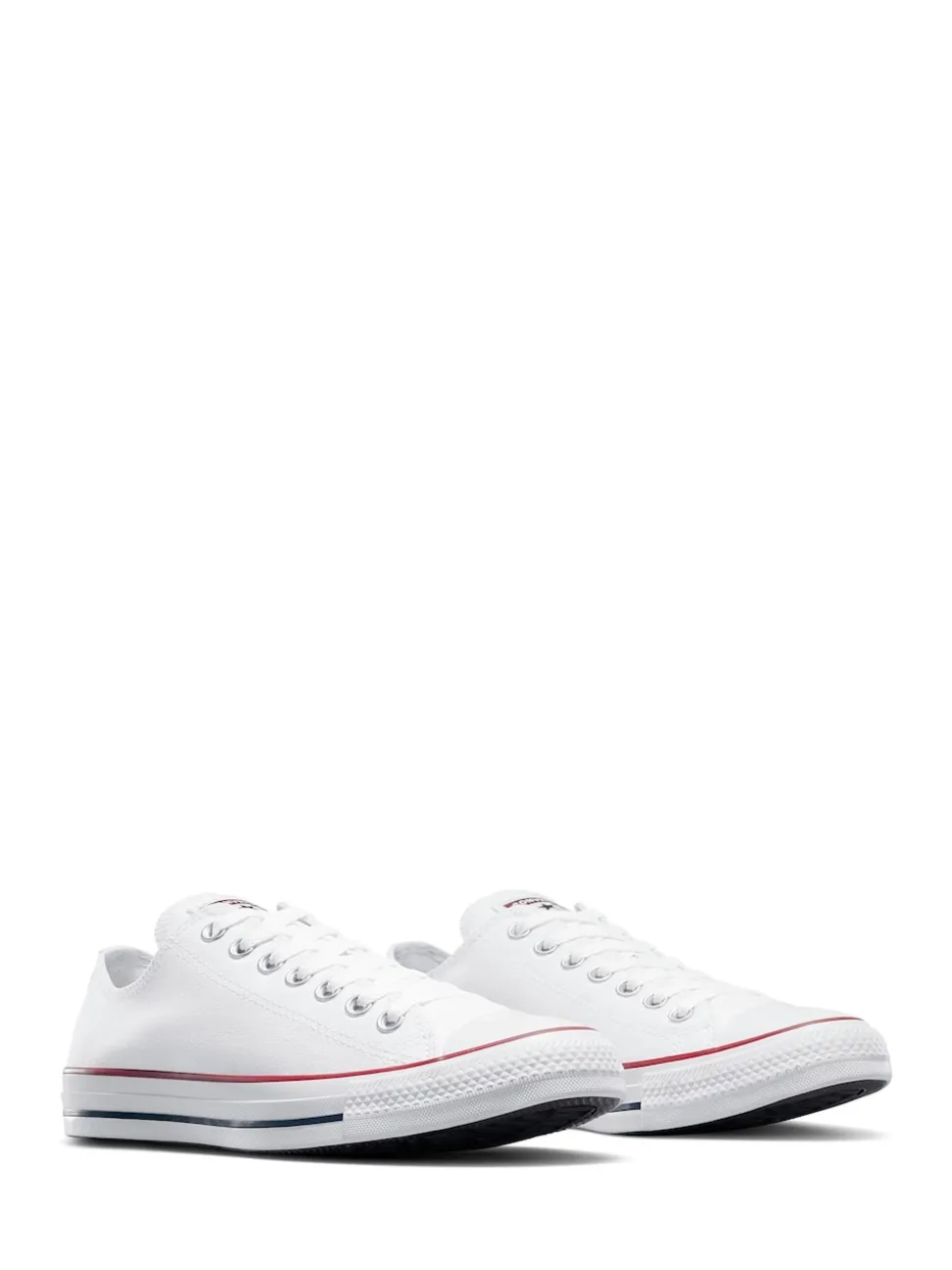 Converse White Standard Fit Chuck Taylor All Star Ox Trainers