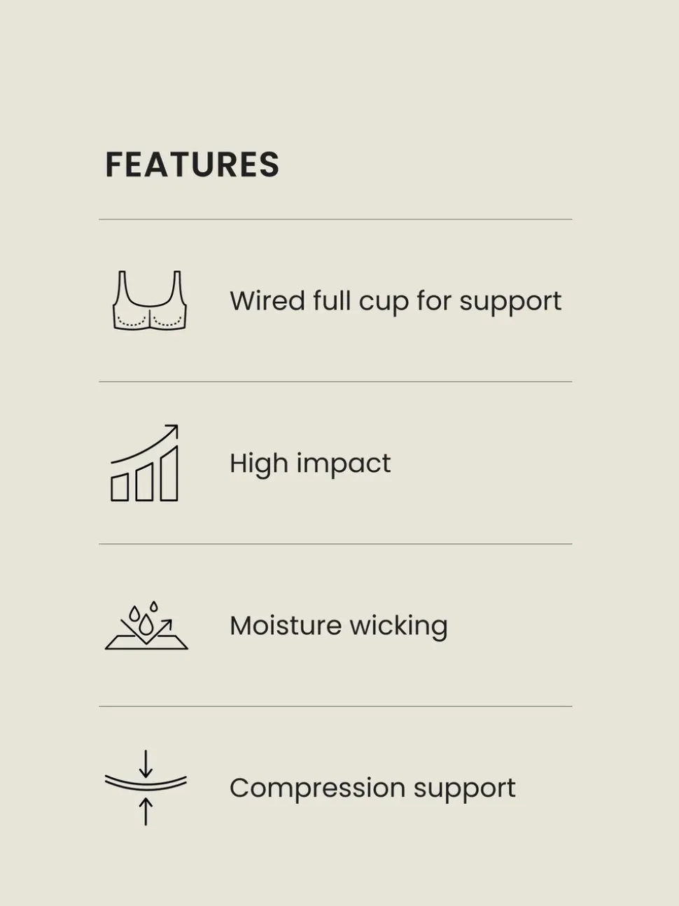 Coral Pink DD+ Non Pad Full Cup Dry Tech High Impact Sports Bra