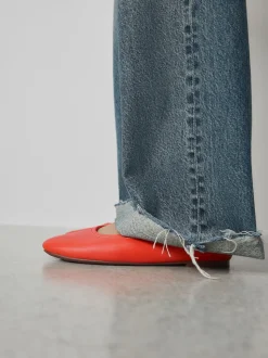 Coral Standard/Wide Fit Ballerina Shoes