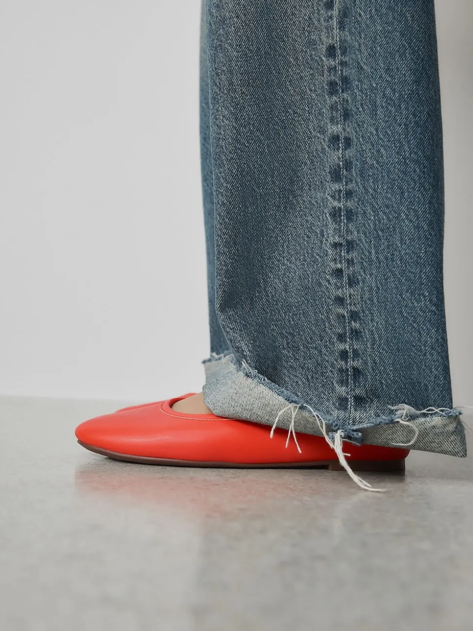Coral Standard/Wide Fit Ballerina Shoes