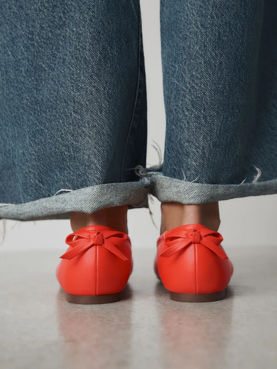Coral Standard/Wide Fit Ballerina Shoes