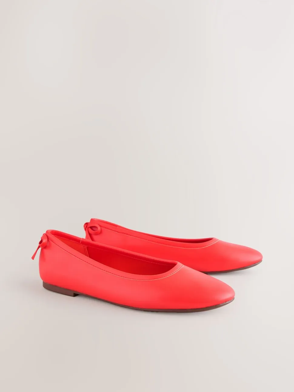 Coral Standard/Wide Fit Ballerina Shoes