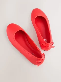 Coral Standard/Wide Fit Ballerina Shoes