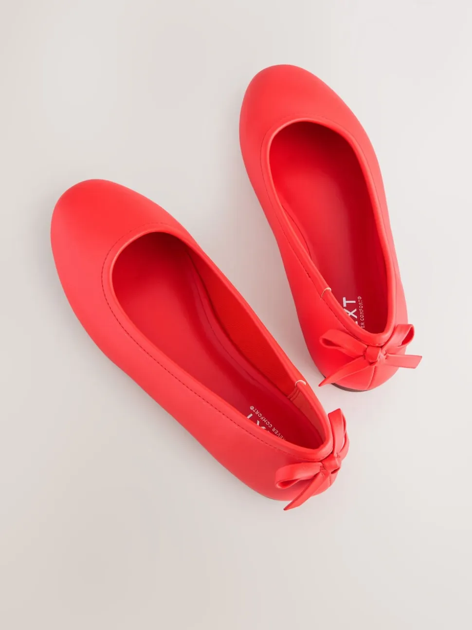 Coral Standard/Wide Fit Ballerina Shoes