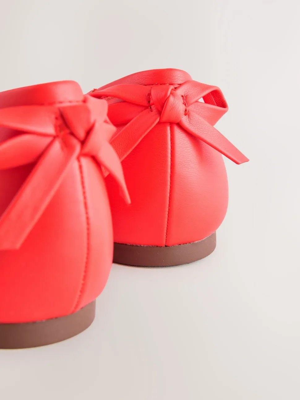 Coral Standard/Wide Fit Ballerina Shoes