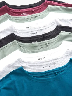 Core Cap Sleeve 100% Cotton T-Shirts 10 Pack