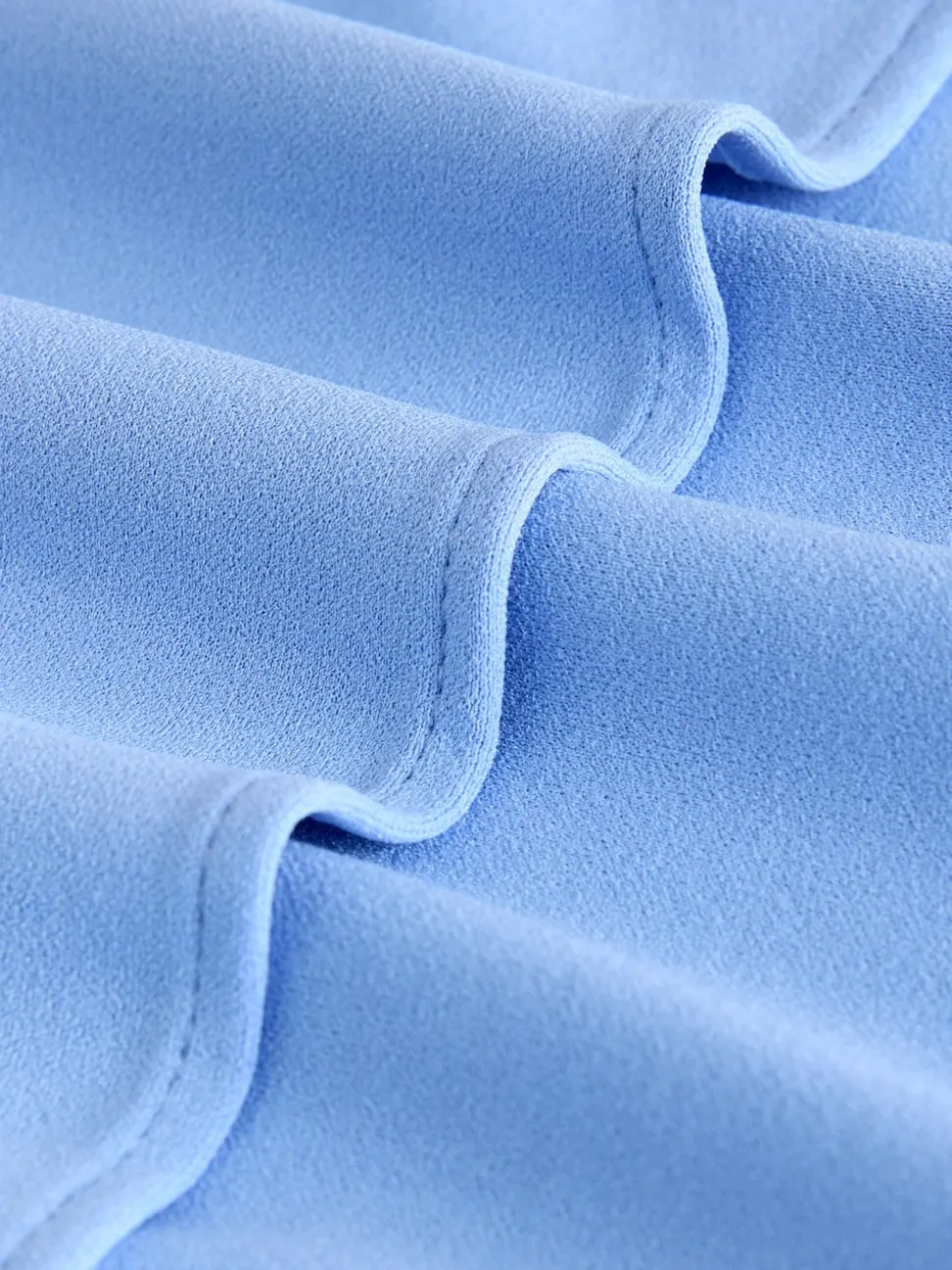 Cornflower Blue Cape Maxi Dress