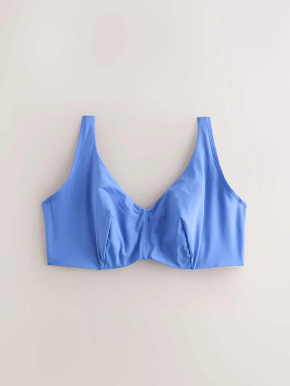 Cornflower Blue F - K Ultimate Support Wired Crop Bikini Top
