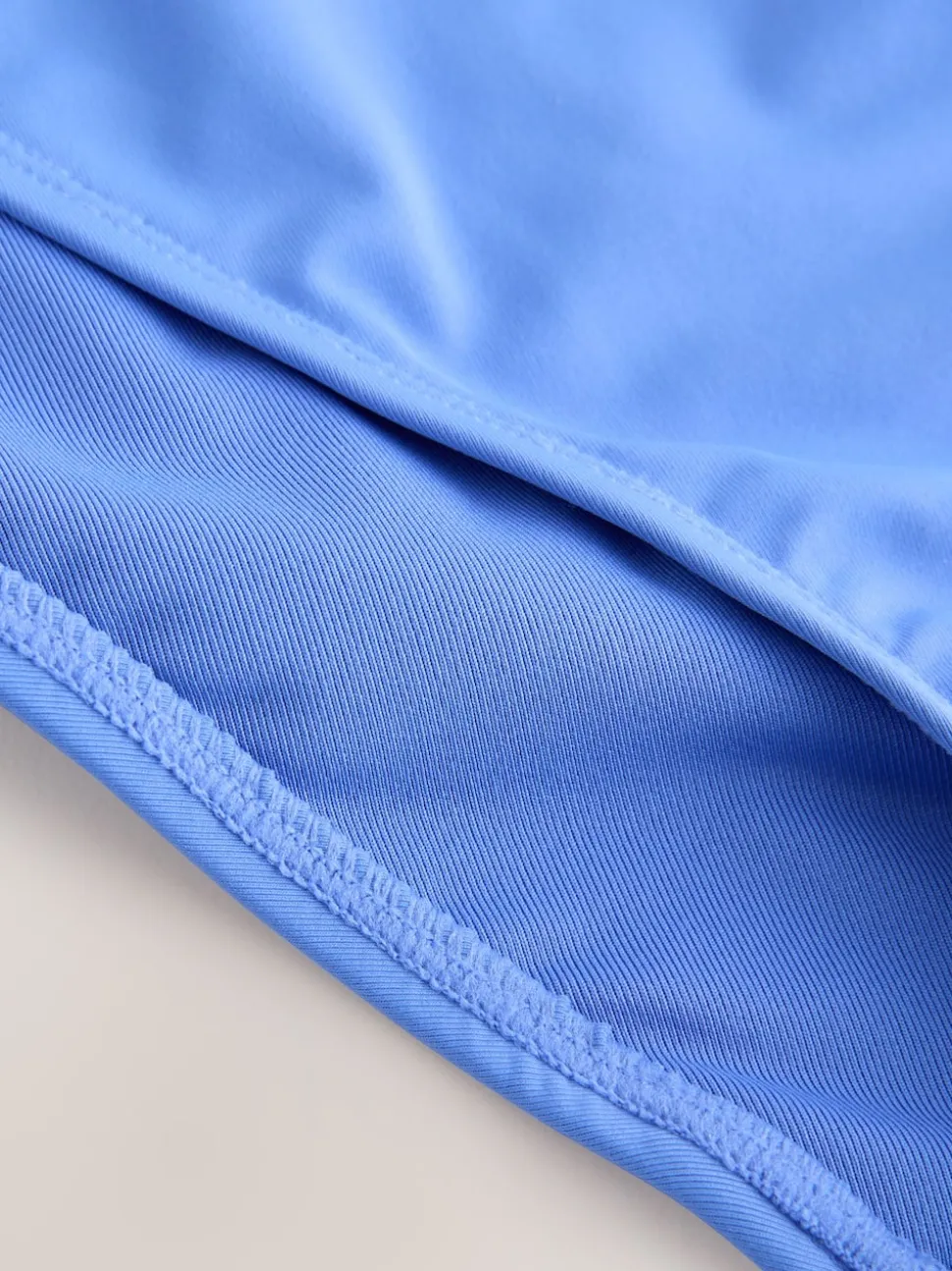 Cornflower Blue V Front High Leg Bikini Bottoms