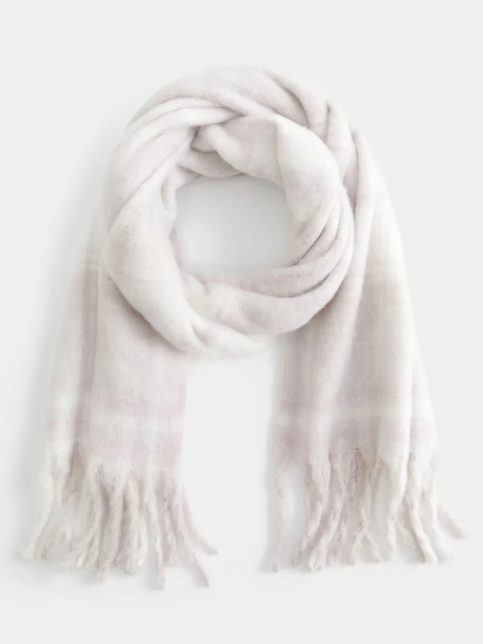 Cosy Check Scarf