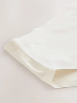 Cream High Waist Brief Shaping Tummy Control Premium Cotton Blend Knickers