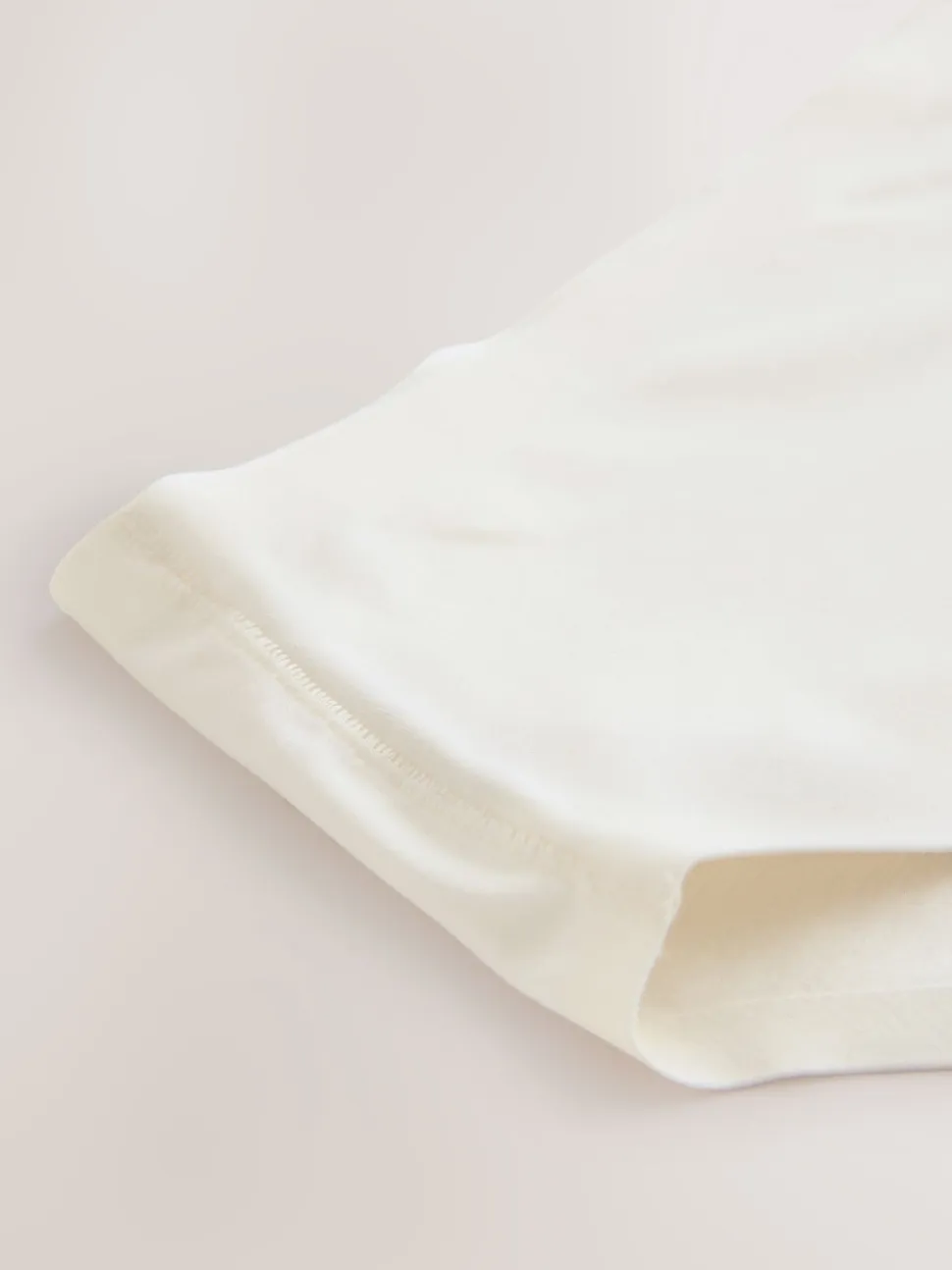 Cream High Waist Brief Shaping Tummy Control Premium Cotton Blend Knickers