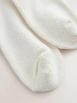 Cream Longline Slouchy Socks 1 Pack