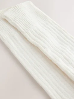 Cream Longline Slouchy Socks 1 Pack