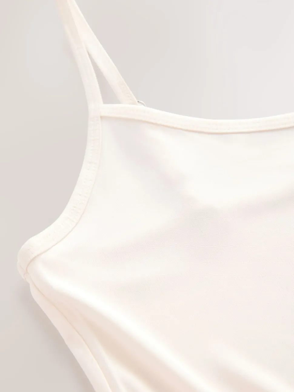 Cream Microfibre Comfort Slip