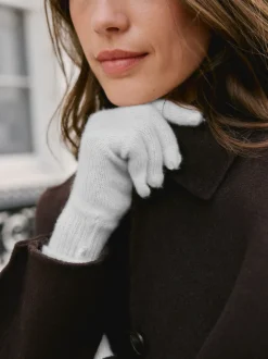 Cream N. Premium 100% Cashmere Gloves