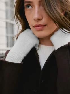 Cream N. Premium 100% Cashmere Gloves