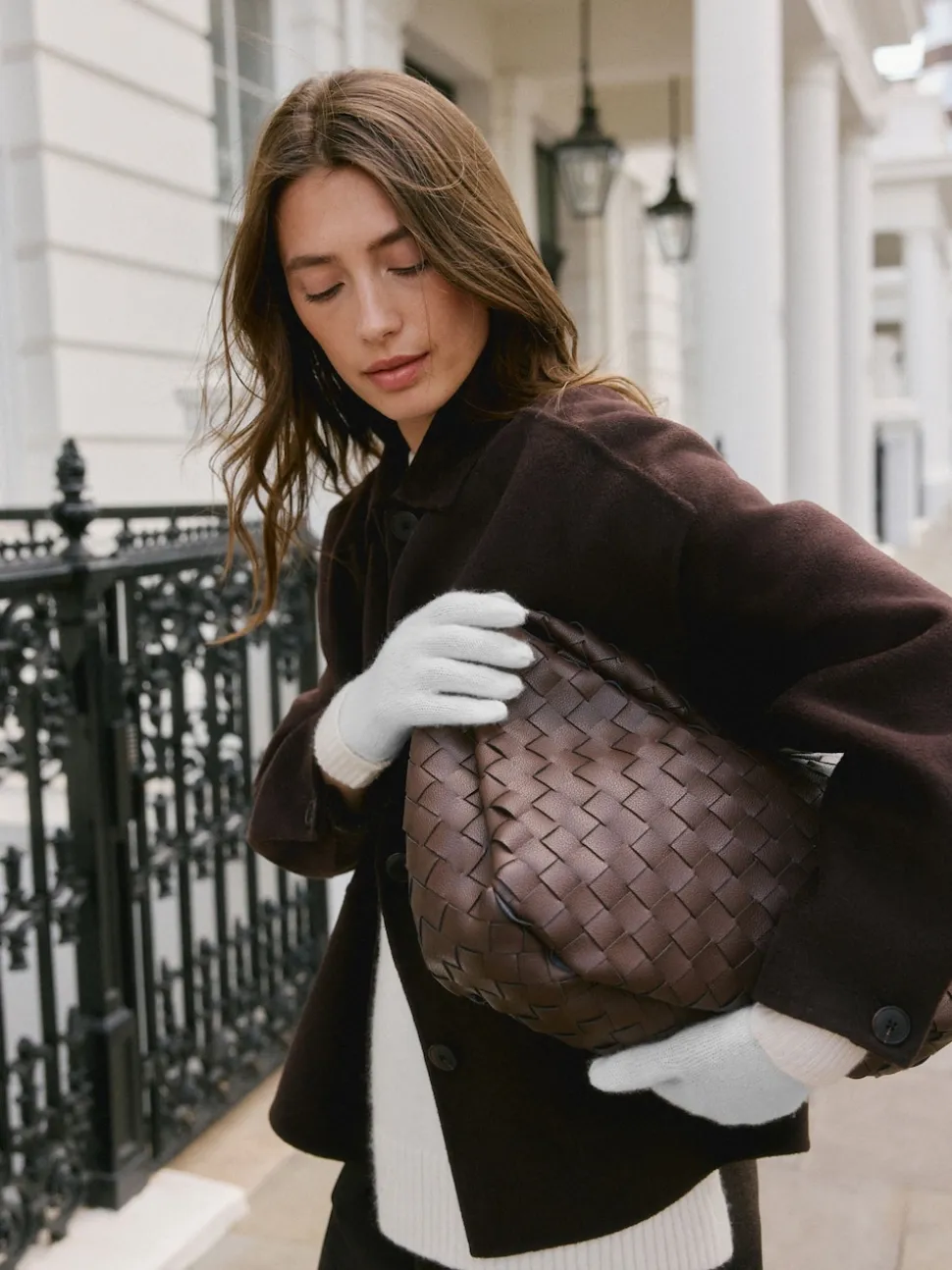 Cream N. Premium 100% Cashmere Gloves